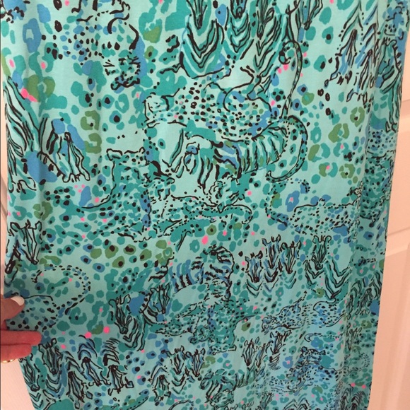 Lilly Pulitzer Strapless Maxi dress - size Small - Picture 2 of 2